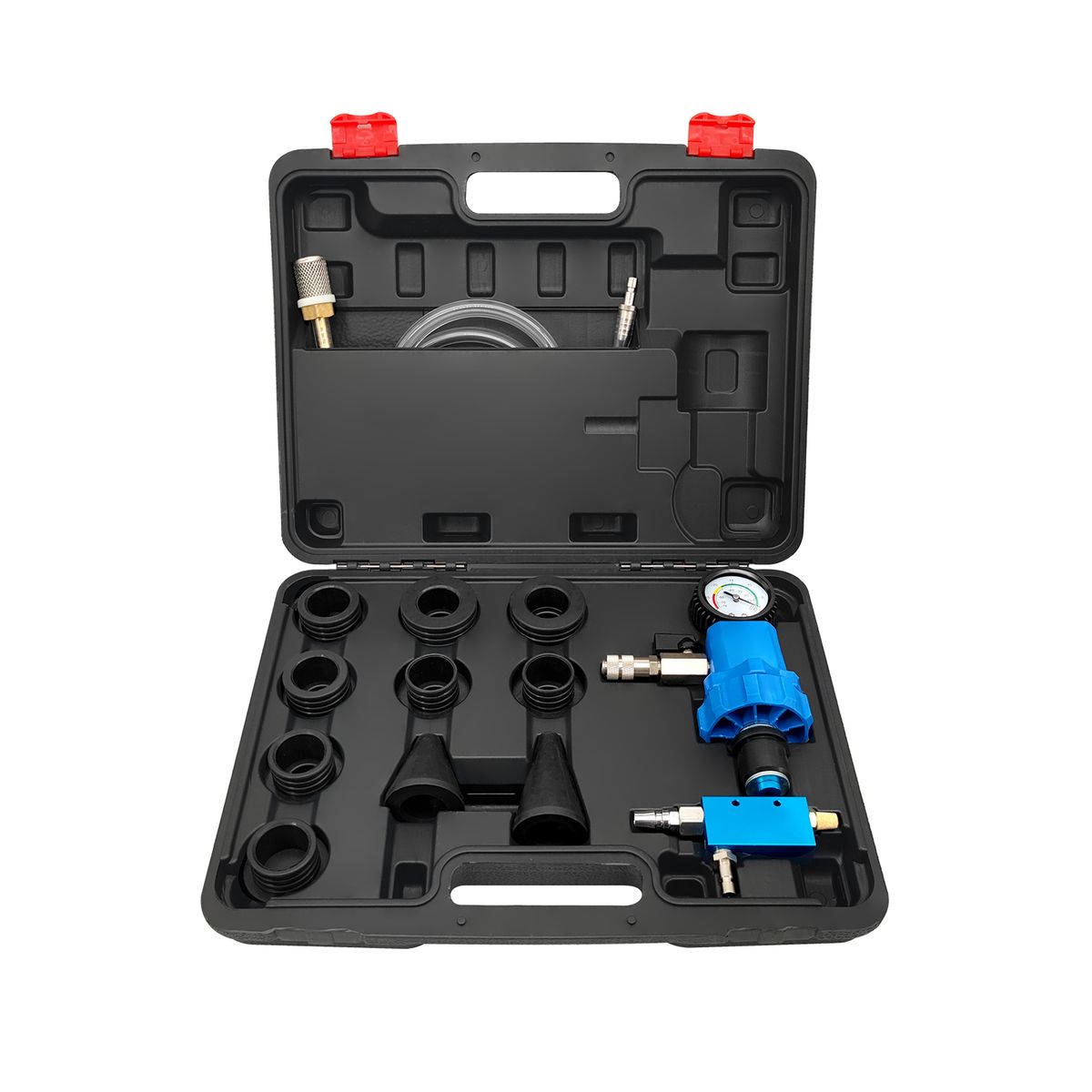 Coolant Vacuum Refill Kit With 2 Tapered Rubber Adapters,