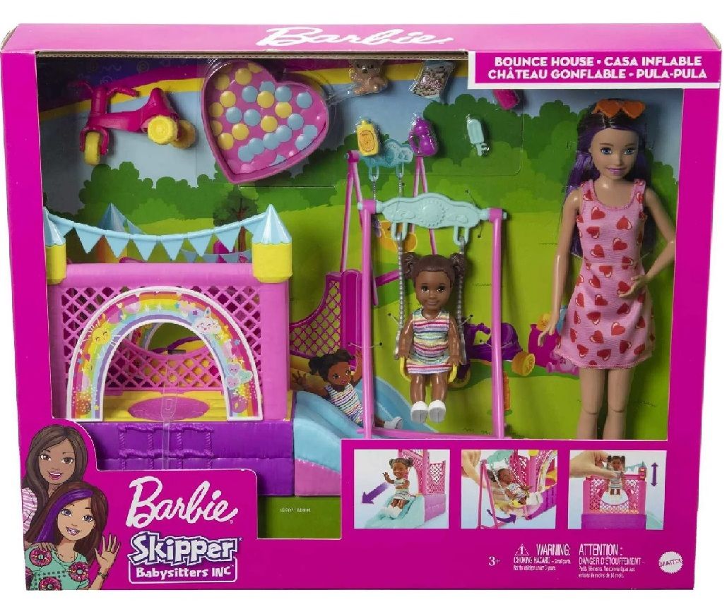 Skipper Babysitters Inc Playset With Skipper Doll