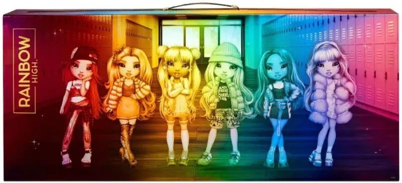 High Original Fashion Doll 6-Pack 11-inch Poseable Fashion Dolls