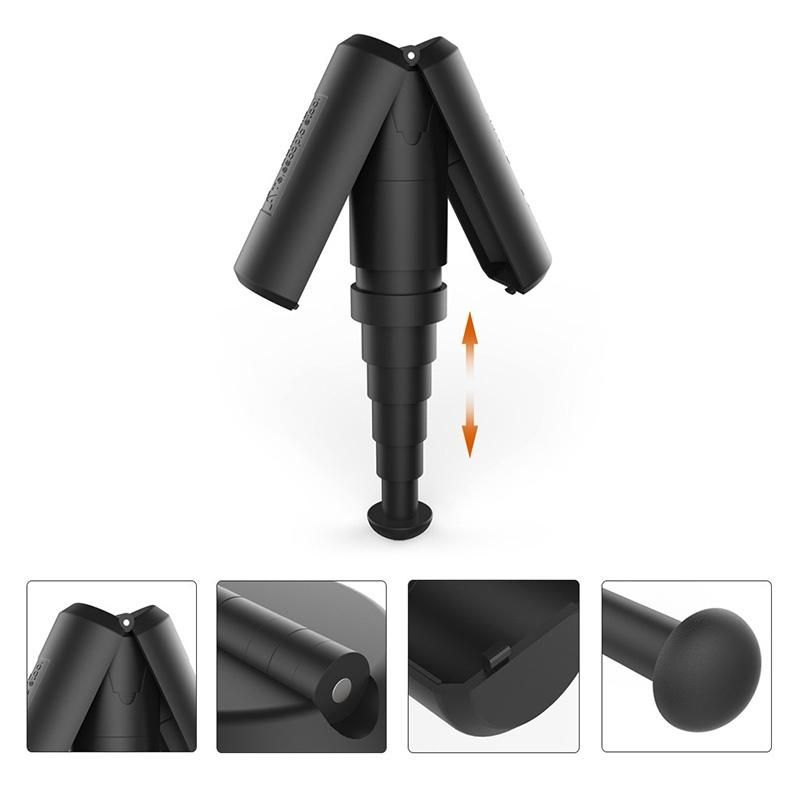 Portable Folding Seat Walking Stick Cane Adjustable Height Teliscopic Stool