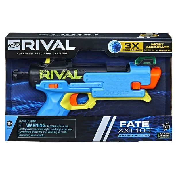 Nerf Rival Fate XXII-100 Blaster Includes 3 Nerf Rival Accu-Rounds