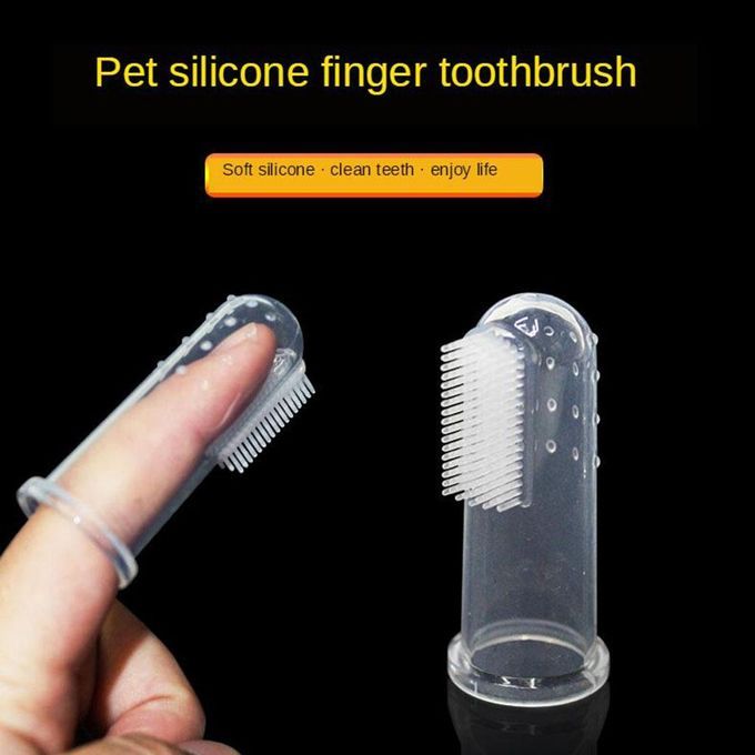 Cat & Dog Puppy Finger Toothbrush Set Of 10 ,  Handle Toothbrushes,