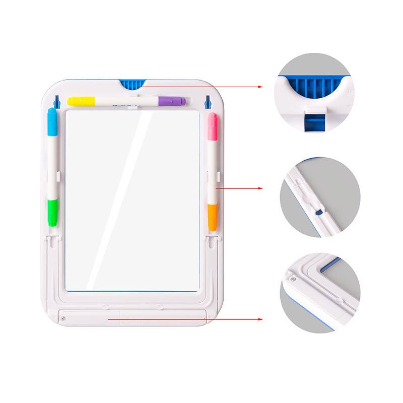 3D Magic Drawing Pad LED Writing Tablet Board For Plastic Creative Art Magic Board Pad With Pen Brush Children Clipboard Gift Set