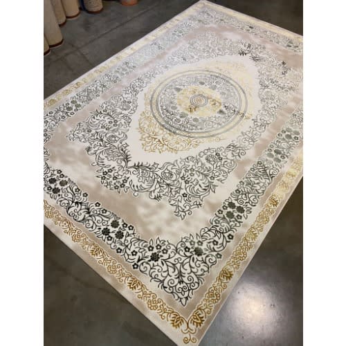 5 By 7ft Luxury Pattern Multicolor Center Rug