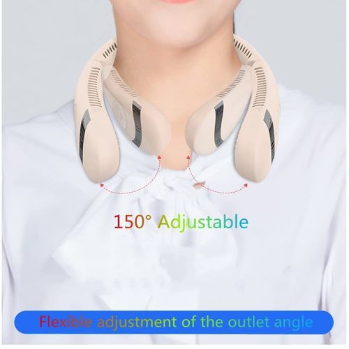 Rechargeable  USB Portable Neck Fan Foldable Bladeless Fan