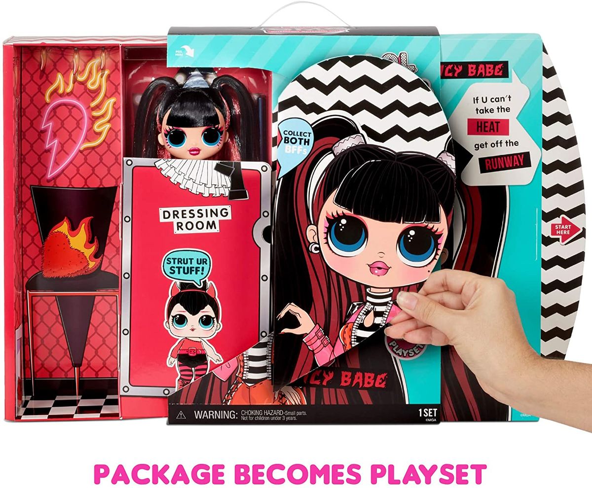 OMG Spicy Babe Fashion Doll With 20 Surprises