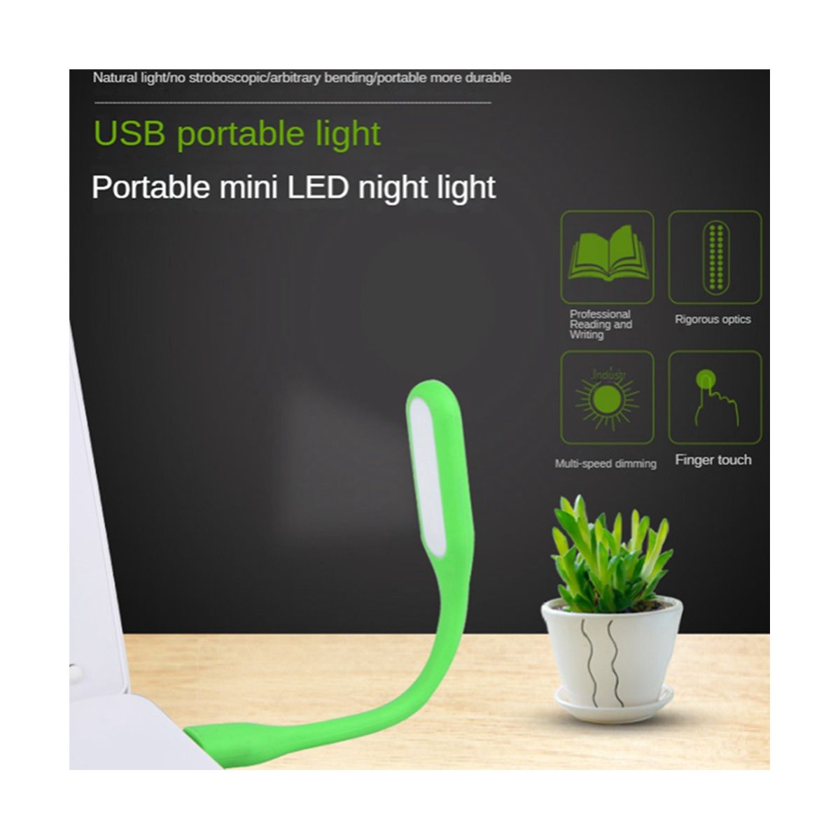 Multifunctional USB Mini Desktop Mini Fan with Universal