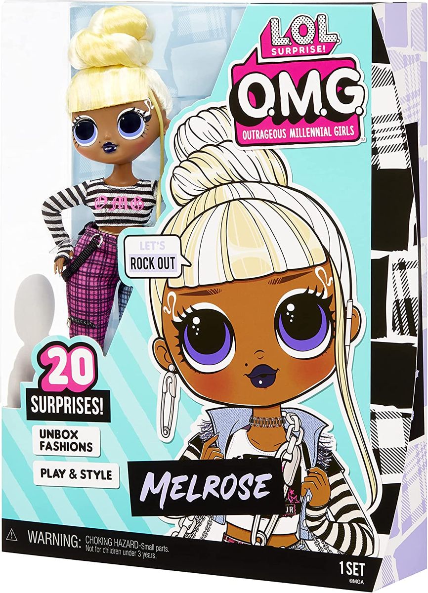 OMG Melrose Fashion Doll With 20 Surprises