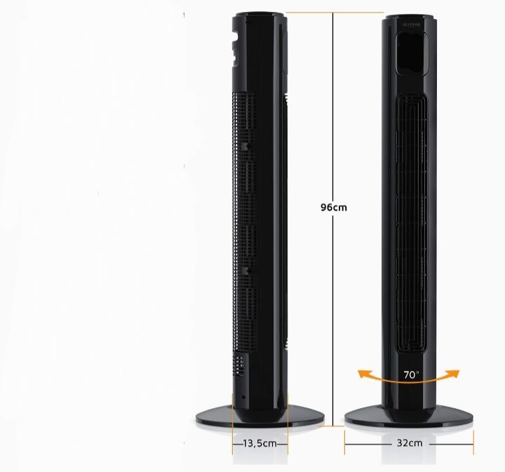 Usual 39" Digital Tower Fan With Remote Control