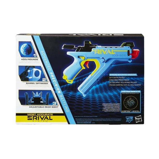 Nerf Rival Vision XXII-800 Blaster 8 Nerf Rival Accu-Rounds