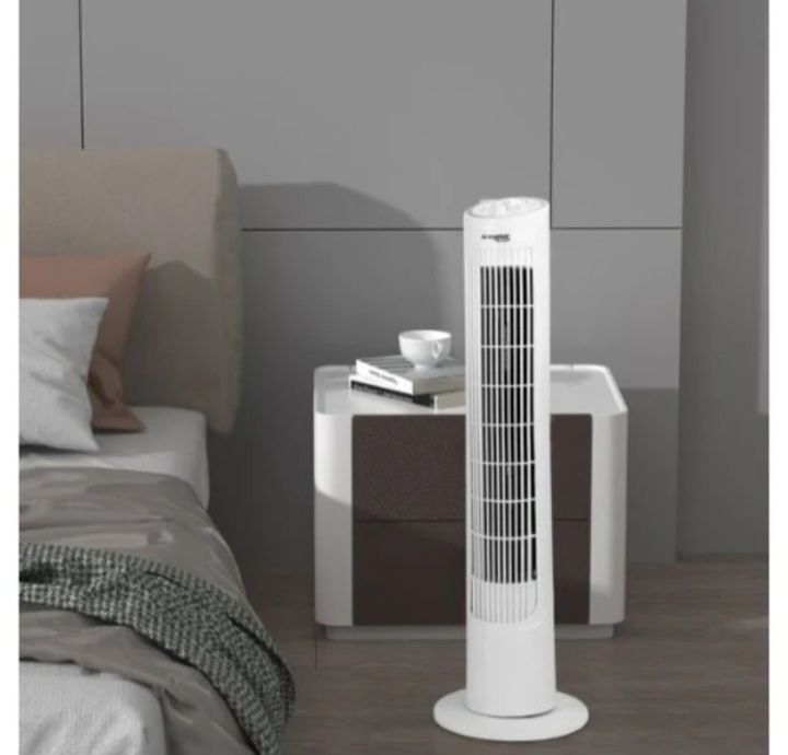 SilverCrest 32" Oscillating Tower Fan With 120Mins Timer