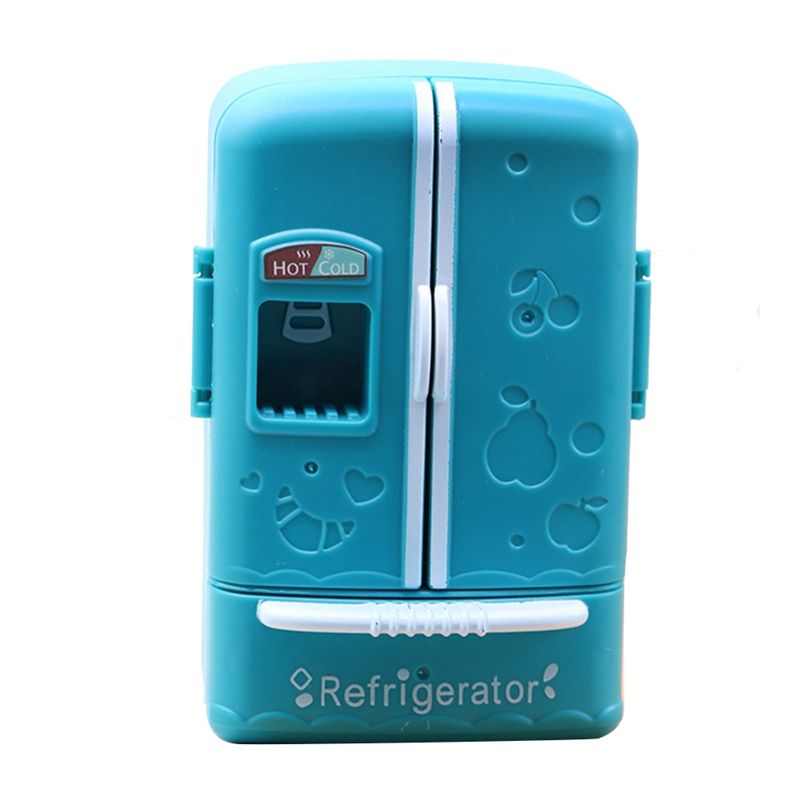 1:18 Mini Simulation Mini Double Door Refrigerator
