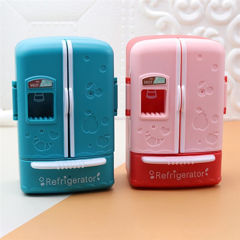 1:18 Mini Simulation Mini Double Door Refrigerator