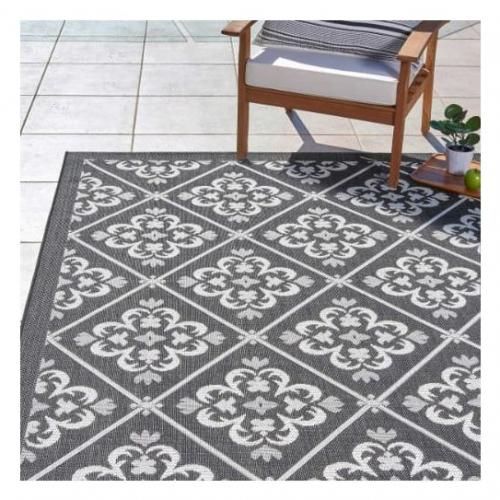 Indoor/outdoor Area Rug - Bronte Black