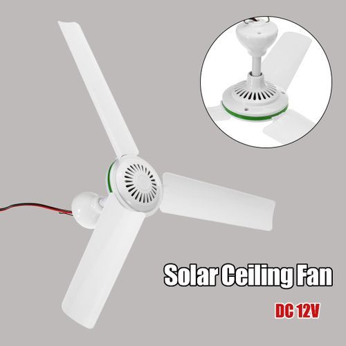 Portable 12V DC Ceiling Fan 3 Bla De 0.7AMP HQ Caravan