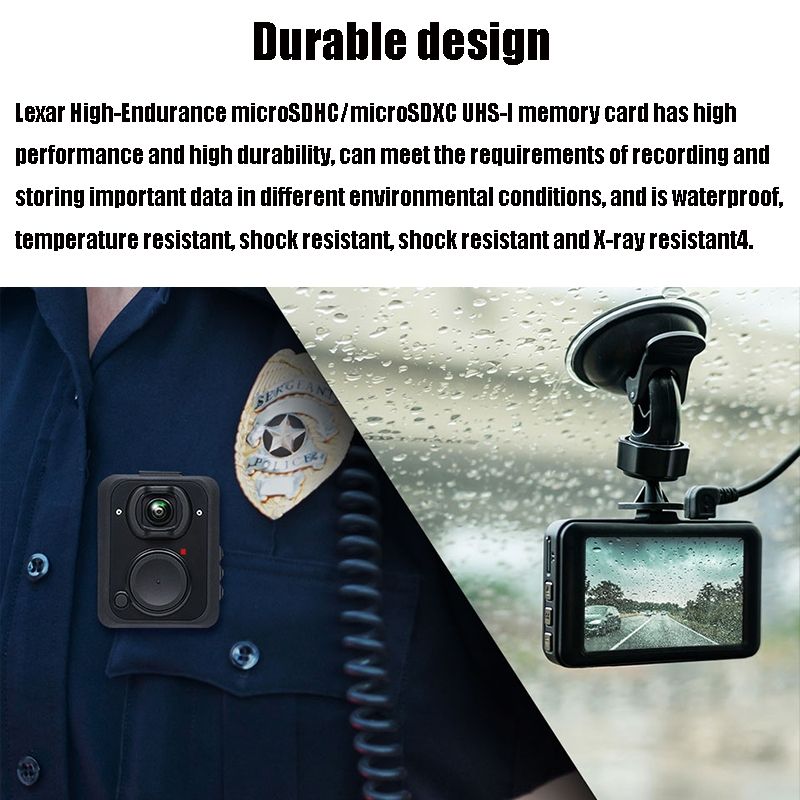 Lexar MicroSDHC 32GB High-endurance Driving Recorder Video Surveillance Camera TF Memory Card Video Card