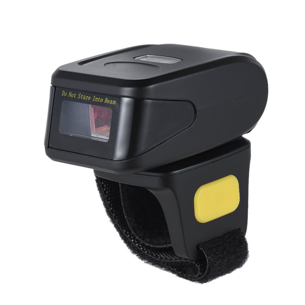 Portable Handheld Bluetooth Wireless Ring Finger Scanner