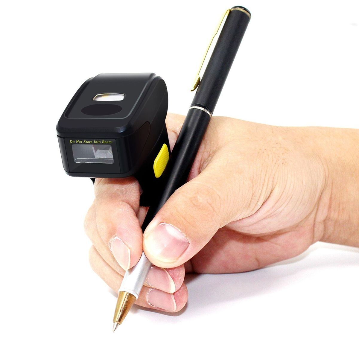 Portable Handheld Bluetooth Wireless Ring Finger Scanner
