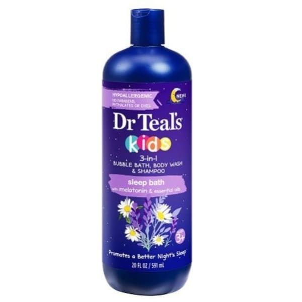 Dr Teals Kids 3in 1 Bubble Bath,body Wash, & Shampoo