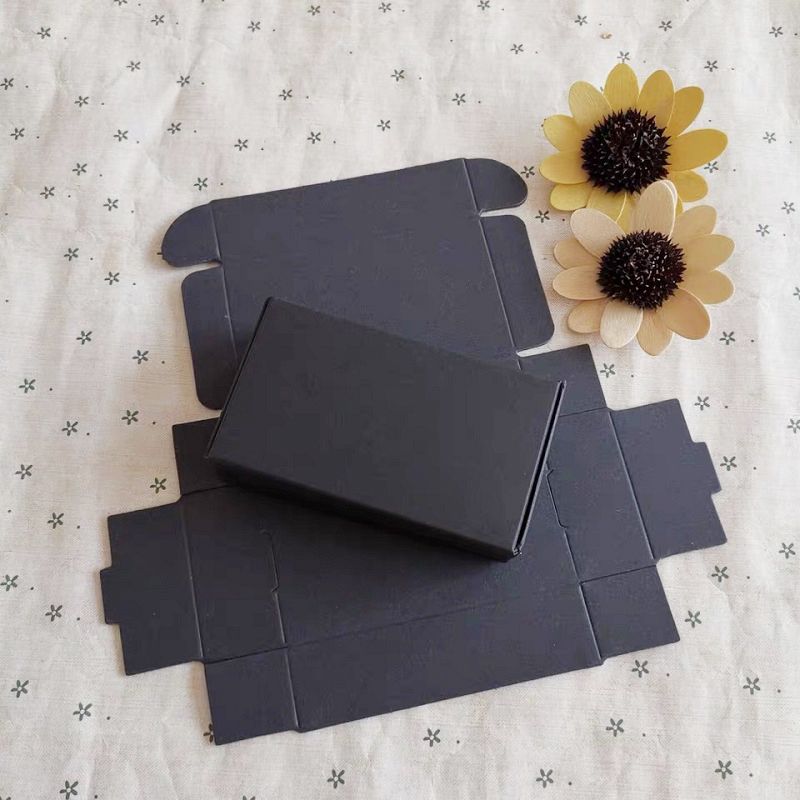 5Pcs Small Kraft Paper Box,brown Cardboard Handmade Soap