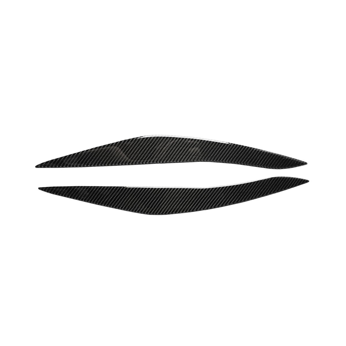 Carbon Fiber Headlight Eyebrow Eyelids Compatible With BMW