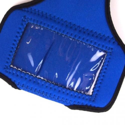Waterproof Running Arm Band / Phone Pouch Cover, Blue