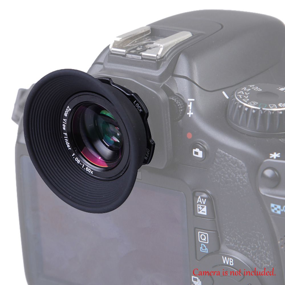 1.08x-1.60x Zoom Viewfinder Eyepiece Magnifier For Canon