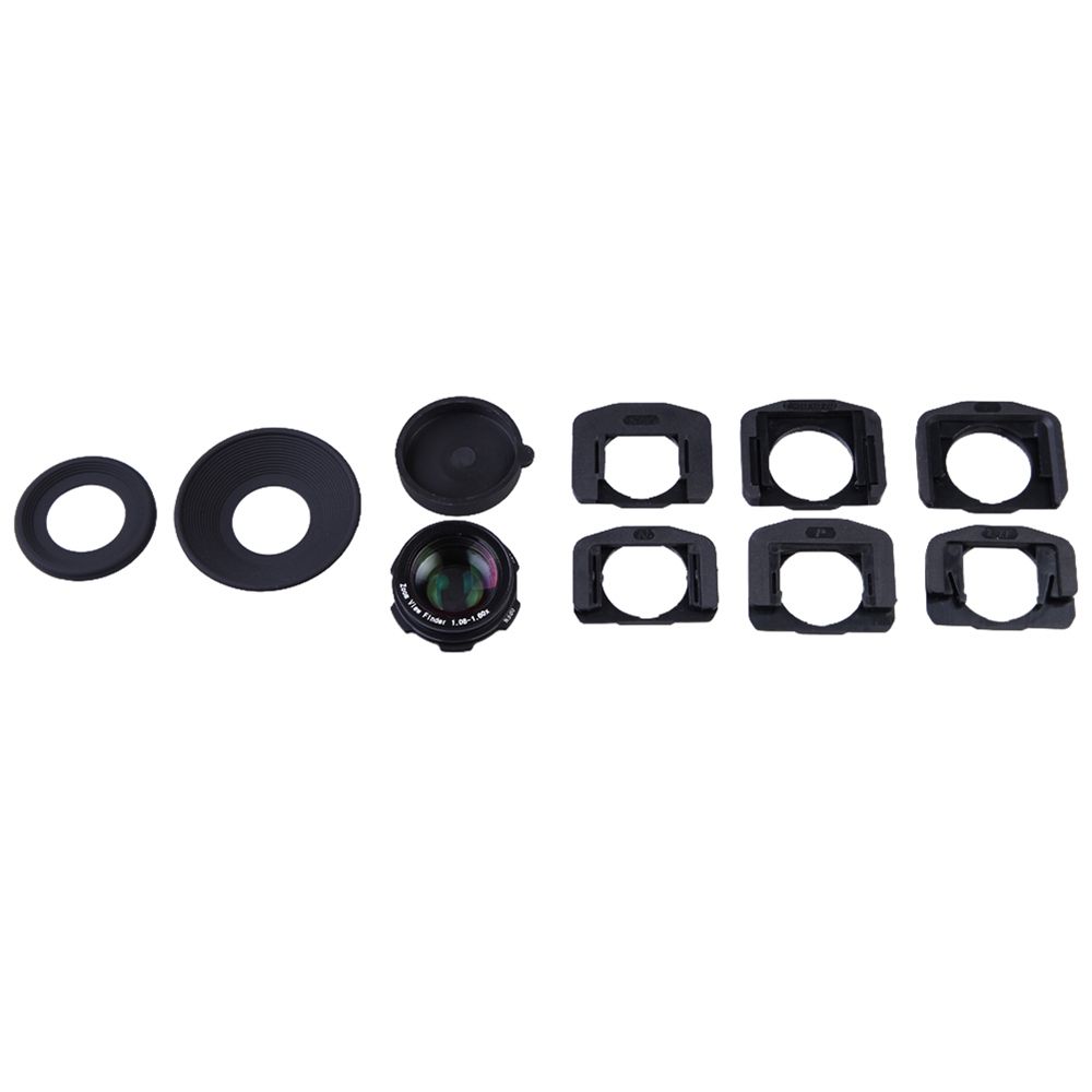1.08x-1.60x Zoom Viewfinder Eyepiece Magnifier For Canon