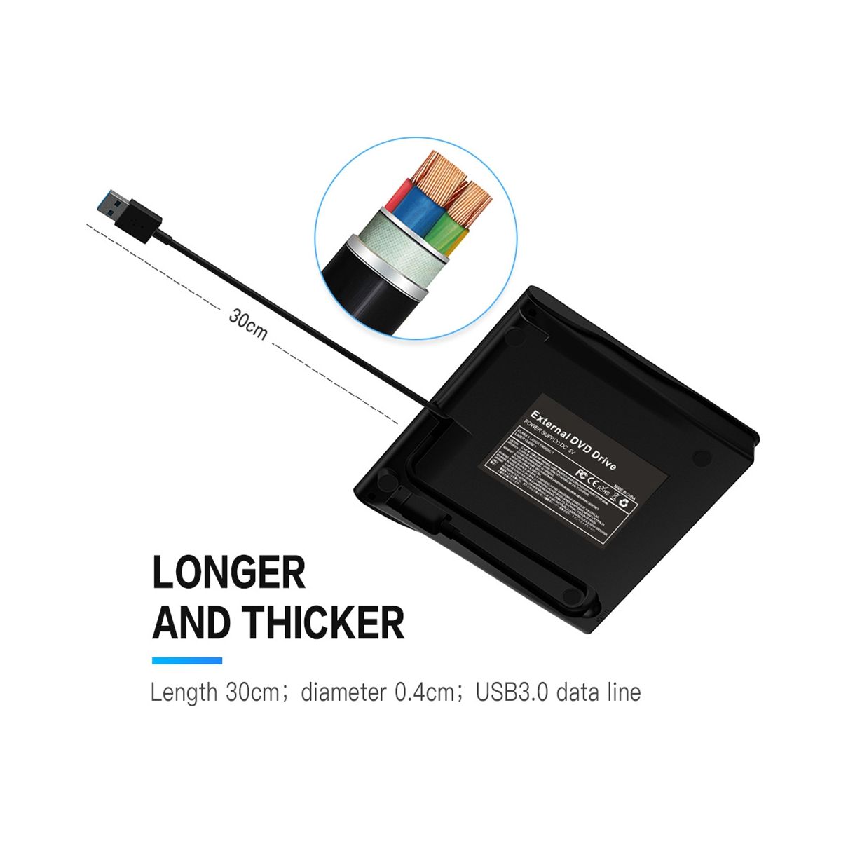 USB3.0Dvd/Cd Burner External Mobile Notebook