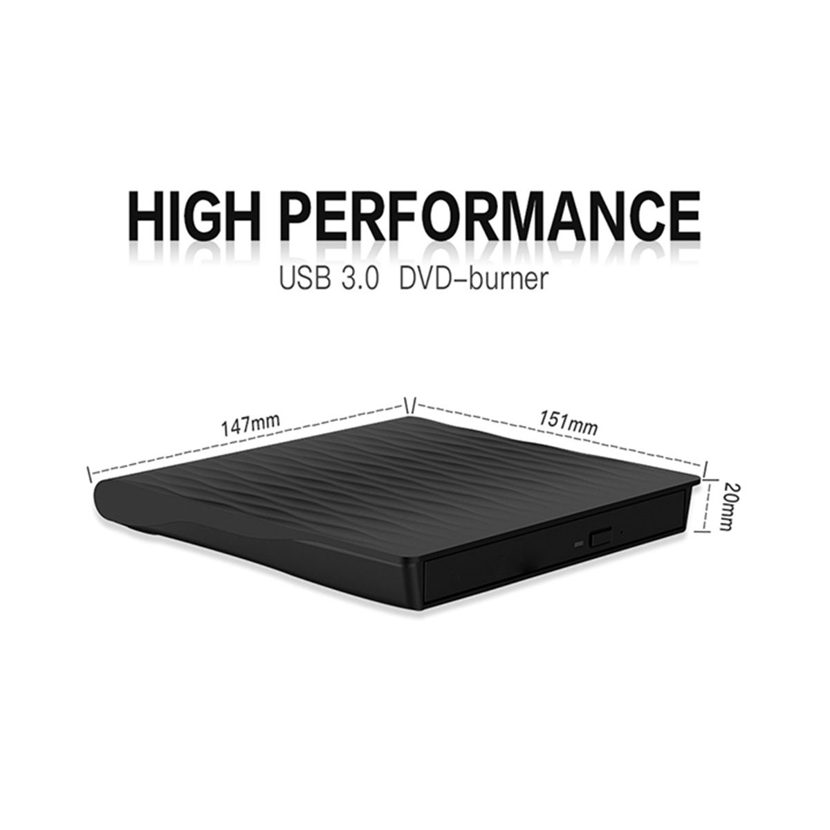 USB3.0Dvd/Cd Burner External Mobile Notebook