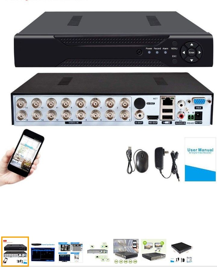 Skyvision Turbo 1080p 16channels DVR Full Option Internet