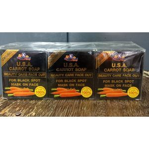USA Carrot Soap (6 In A Pack)