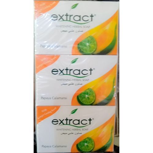 Papaya Lightening Herbal Bathing Soap 125g X 12 PCS