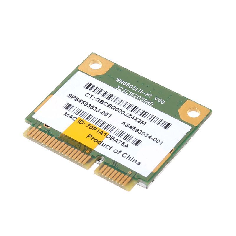 Wireless Wifi Card 802.11 B G N Mini 593533-001 593034-001