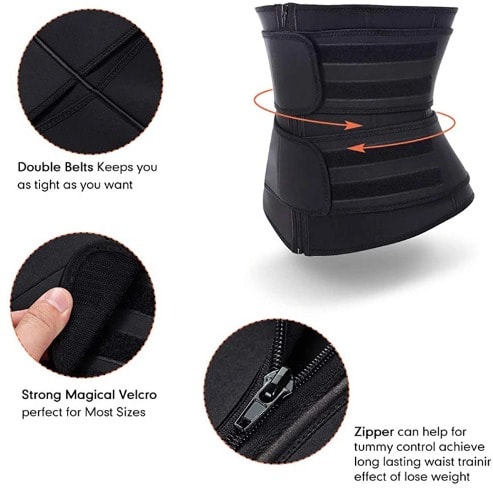 Double Belt Waist Trainers