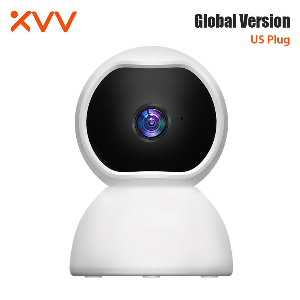 Global Version Xiaovv Home Security Camera MVT3820S-Q12 IP Camera 1080P Indoor Security Wi-Fi Camera Dome Surveillance System w/Night Vision Motion Detection 2-Way Audio Cloud Storage TF Card for Surveillance Home Baby Busine