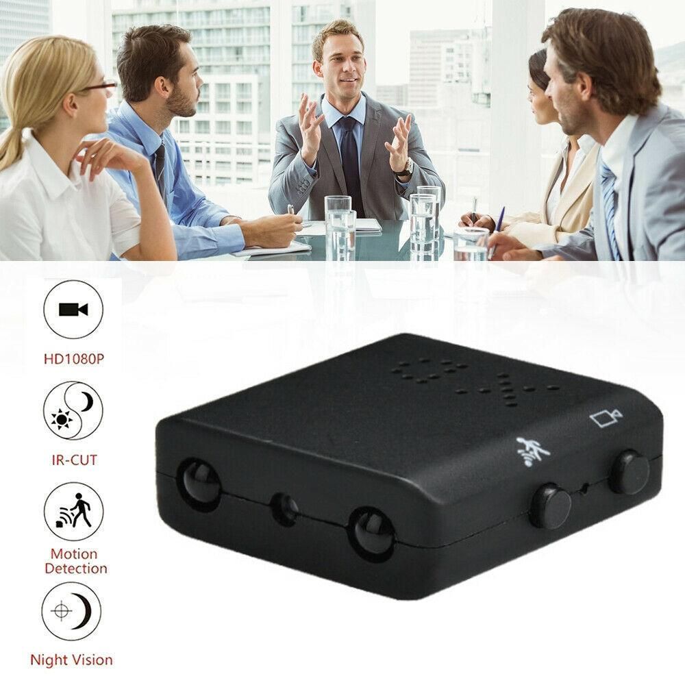 1080P High-Definition Mini Portable Camera Security Camera with Infrared Night Vision Motion Detection for Home Security Garage Factory Monitoring Outdoor Exercising Kids Monitoring Pets Monitoring