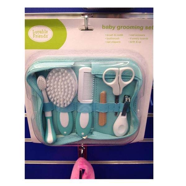 6Pcs Baby Kid Grooming Nursing Nail Clipper Comb Toothbrush Suit Set