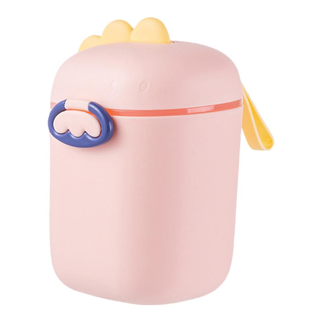Baby Formula Dispenser Snacks Cup Odorless Milk Powder Big Pink