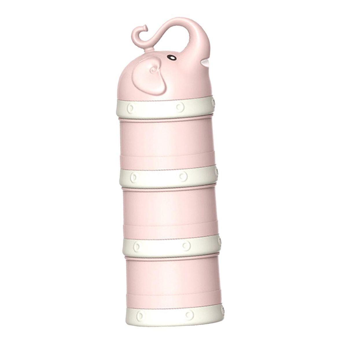 Baby Milk Powder Formula Dispenser Stackable Formula Pink