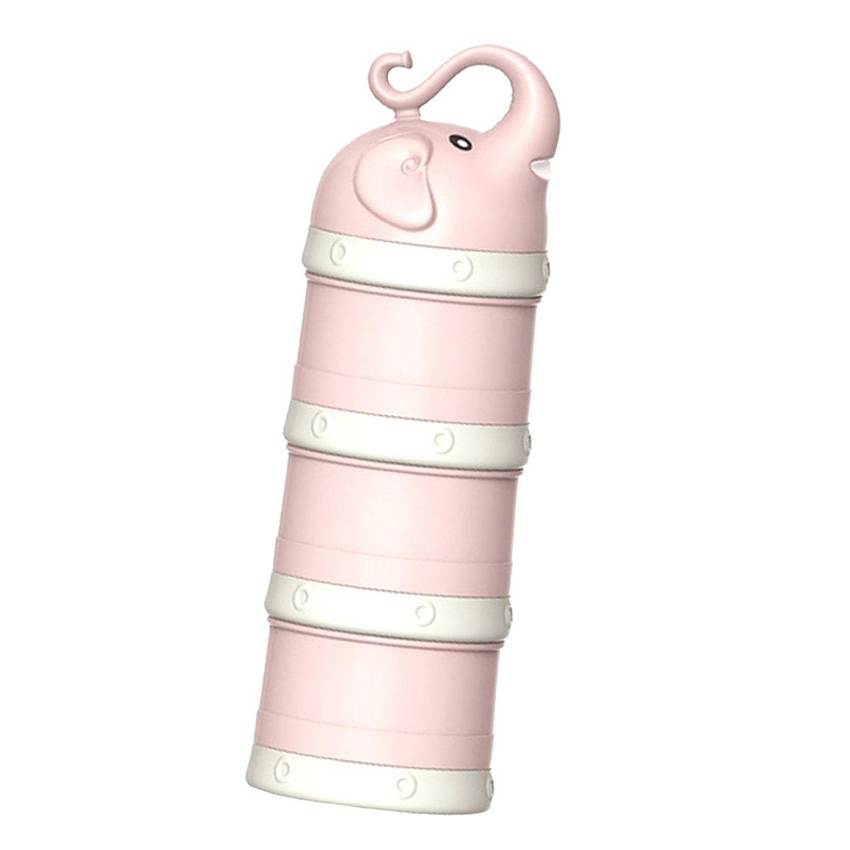 Baby Milk Powder Formula Dispenser Stackable Formula Pink