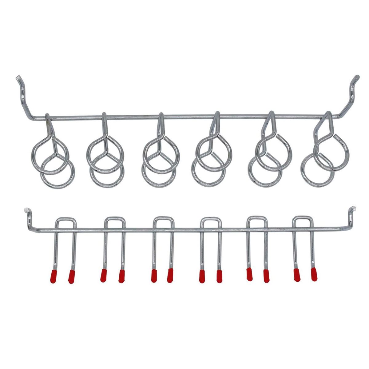 114Pcs Metal Pegboard Hooks Organizer Assortment Kit Peg Locks Hanging Applications