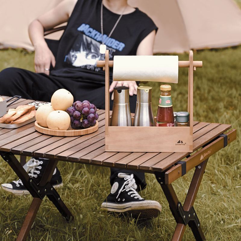 Standing Spice Basket Portable Seasoning Storage Organizer