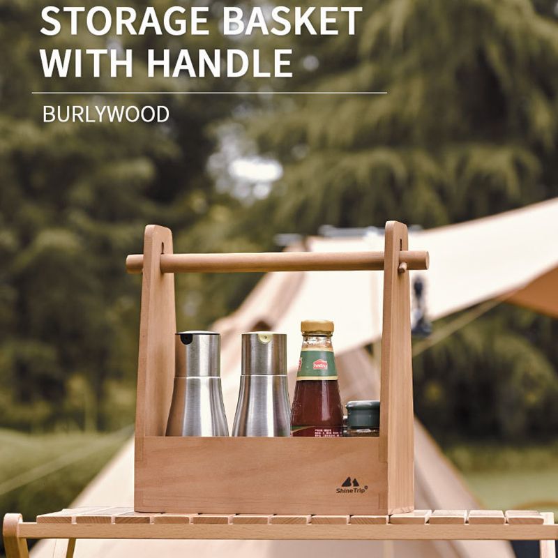 Standing Spice Basket Portable Seasoning Storage Organizer