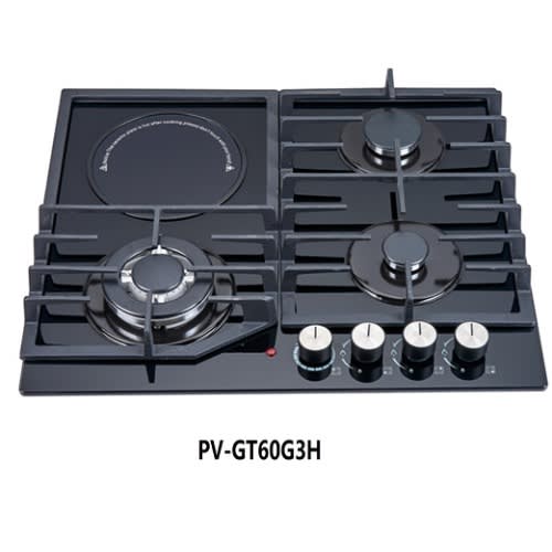 3 Burners Gas Hob In-built Pv-gt60g3h
