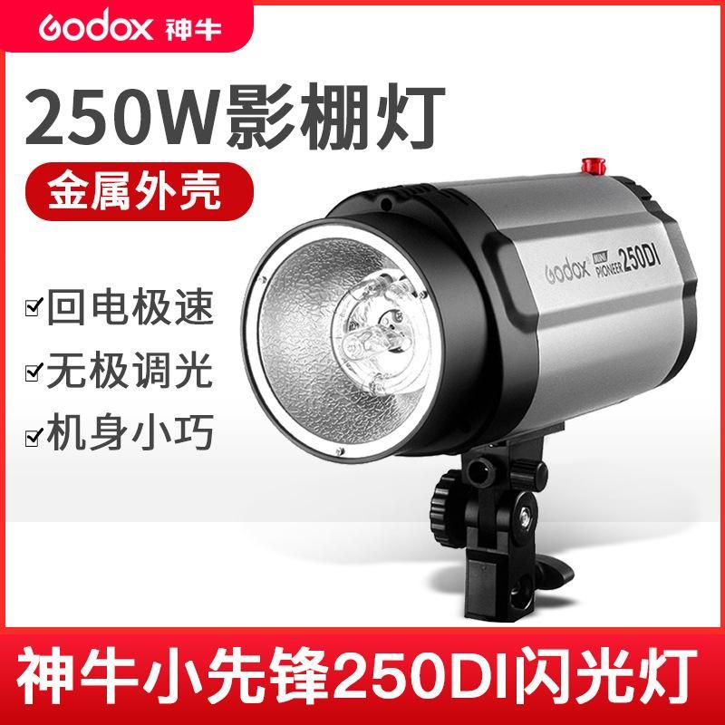Shenniu small pioneer 250W photography flash light studio studio light photo studio Taobao still life product shooting