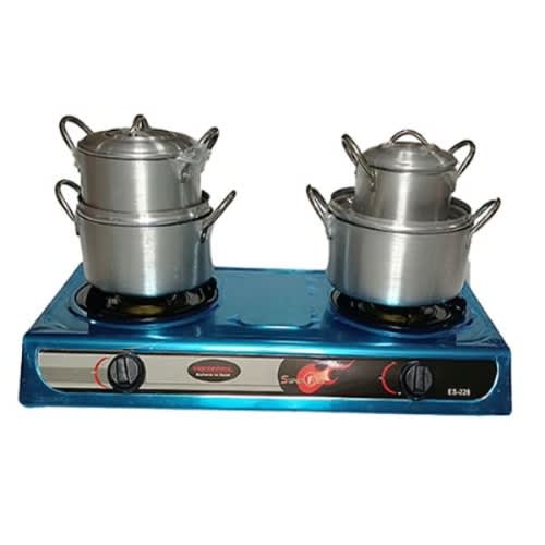 Table Top Gas + 8 Piece Pots