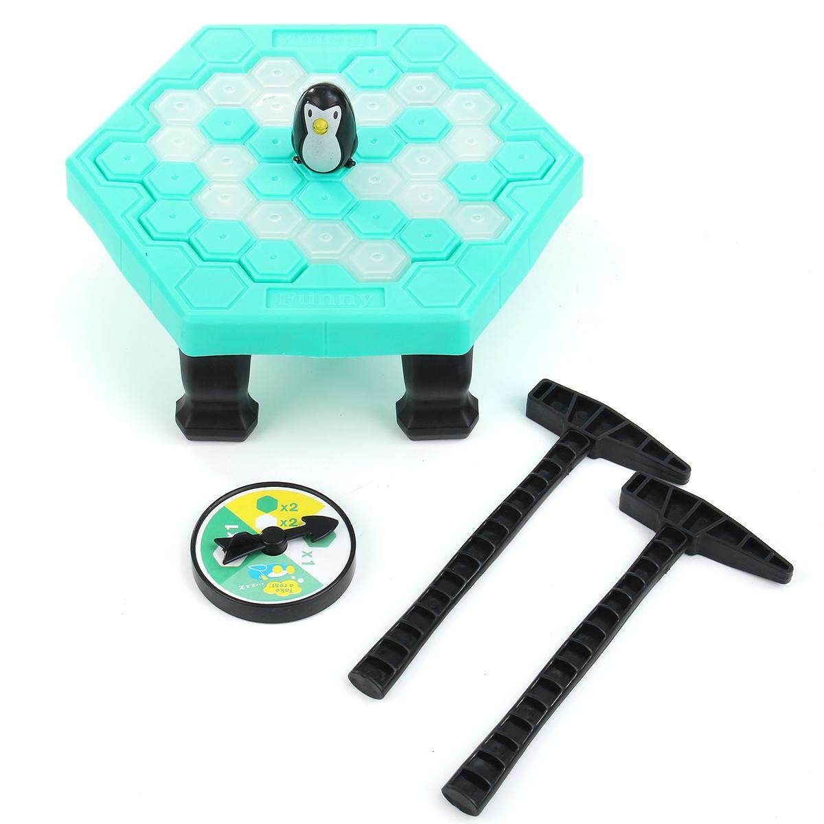 Save Broken Ice Wall Penguin Toy Interactive Game Educational Toy Xmas Kid Gift