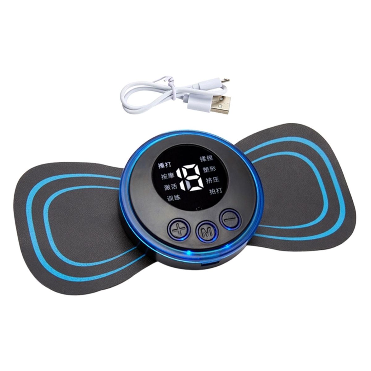 Electric Neck Massager Cervical Massage Patch USB