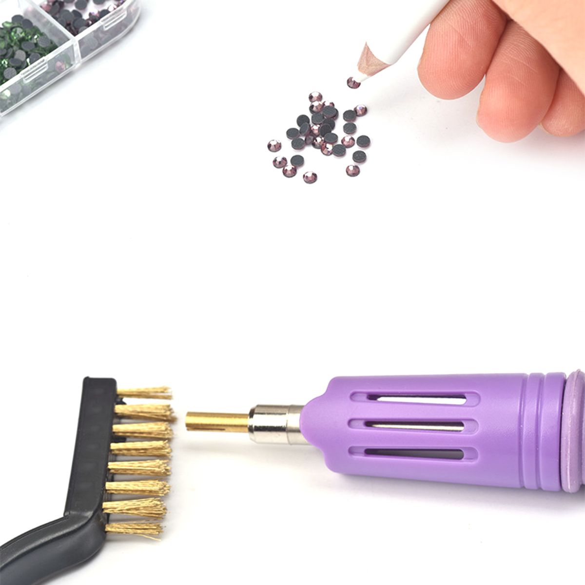 7 In 1 Hot Fix Pen Point Drill Pen Set Portable DIY Hot Fix